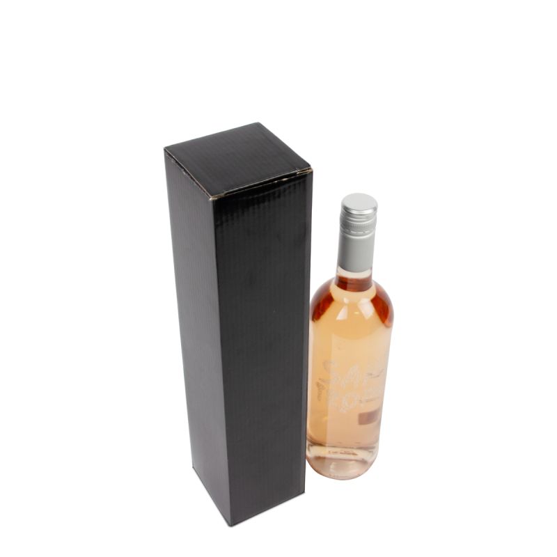 Cardboard wine bottle boxes